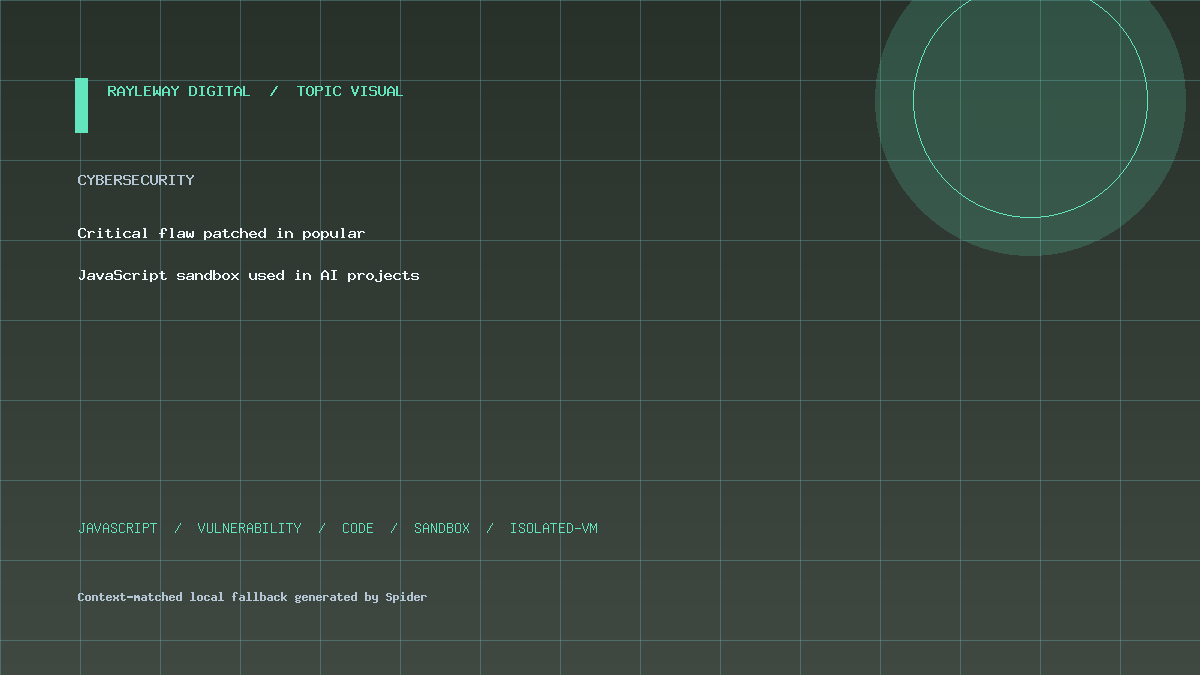 Critical flaw patched in popular JavaScript sandbox used in AI projects